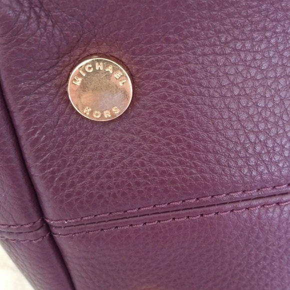 Michael Kors Chain Shoulder Tote, Damson, Jet Set - Picture 4 of 8